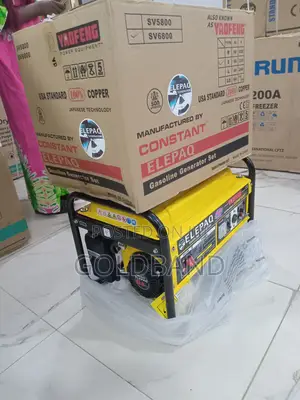 Elepaq Constant Sv6800 Generator With Stable Power Output