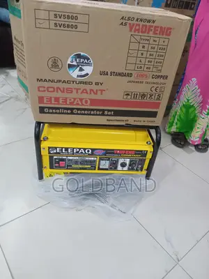 Elepaq Constant Sv6800 Generator With Stable Power Output