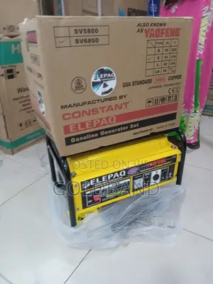 Elepaq Sv6800 4.5kva Manual Generator – Premium Quality