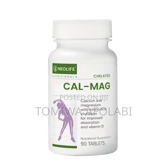 Chelated Cal-Mag With 500 Iu Vitamin D3 - 90 Tablets (Single)