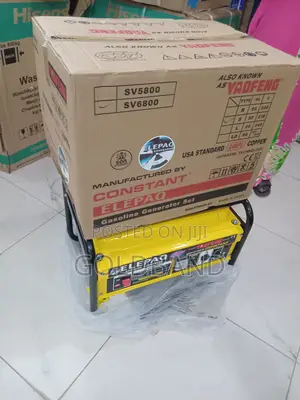 Elepaq Constant Sv6800 Manual Generator – High Efficiency