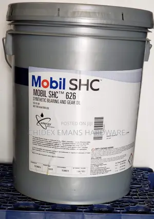 Mobil SHC 626 Synthetic Bearing and Gear Oil.