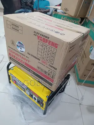 Elepaq Sv6800 Manual Generator With Reliable Engine