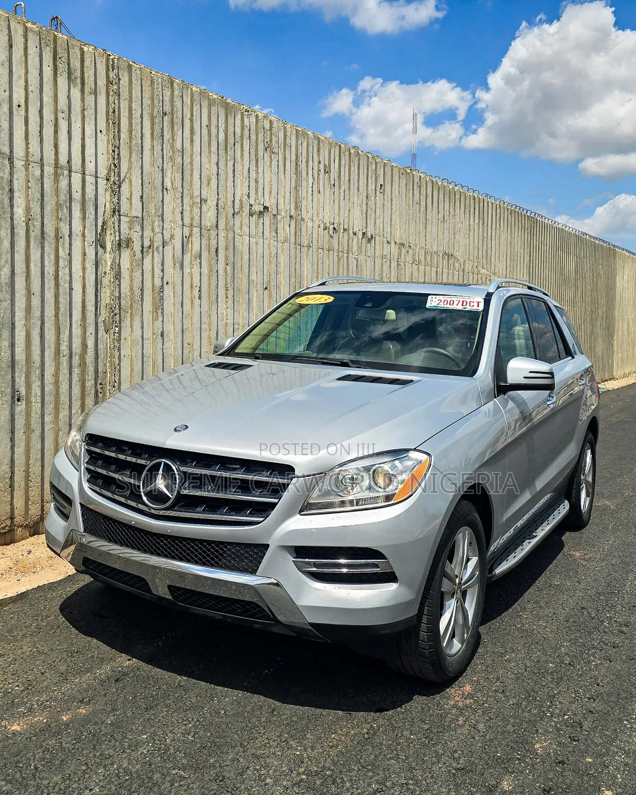 Mercedes-Benz M Class 2013 Silver