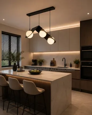 Sleek Modern Design Luxury Pendant Light Chandelier