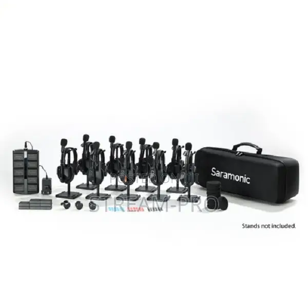 Saramonic Witalk9-9s 9-Person Full-Duplex Wireless Intercom System