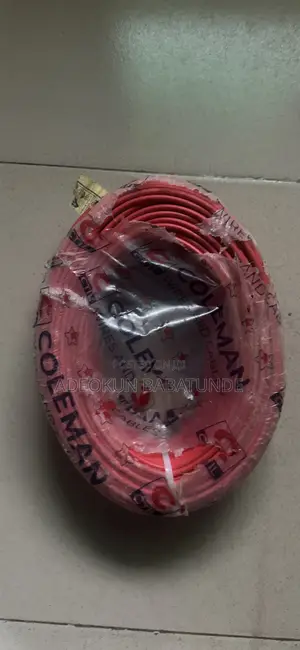 Brand New 4mm Single Core Coleman Wire 100m