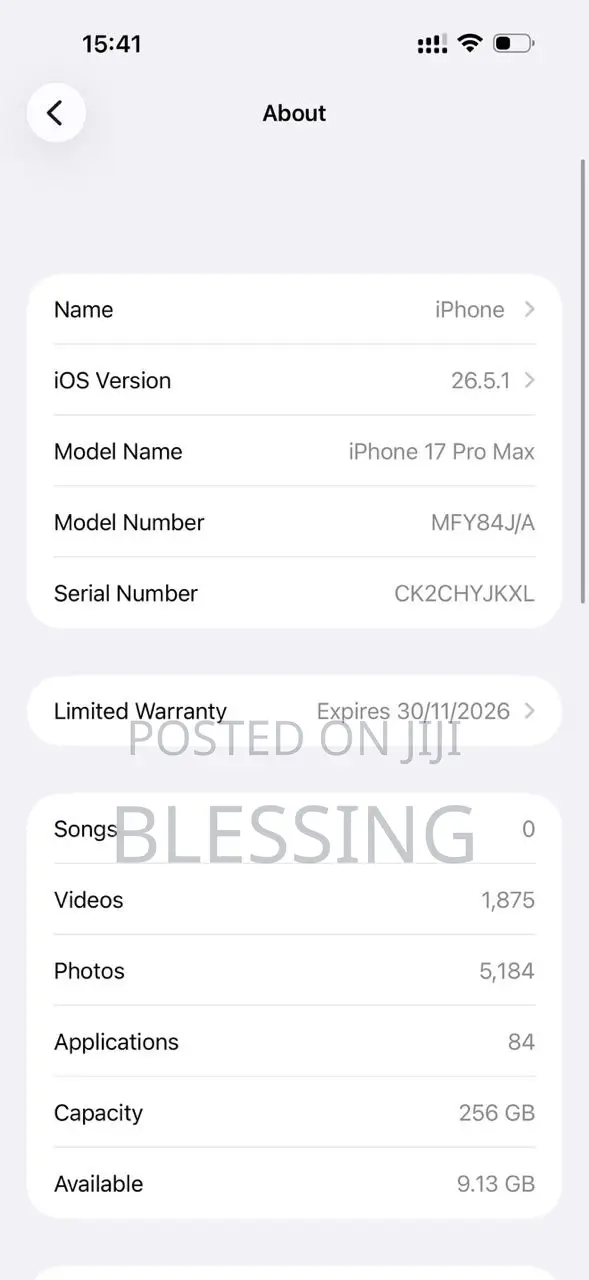 Apple iPhone 17 Pro Max 256 GB Orange