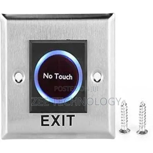 Non Touch Exit Button