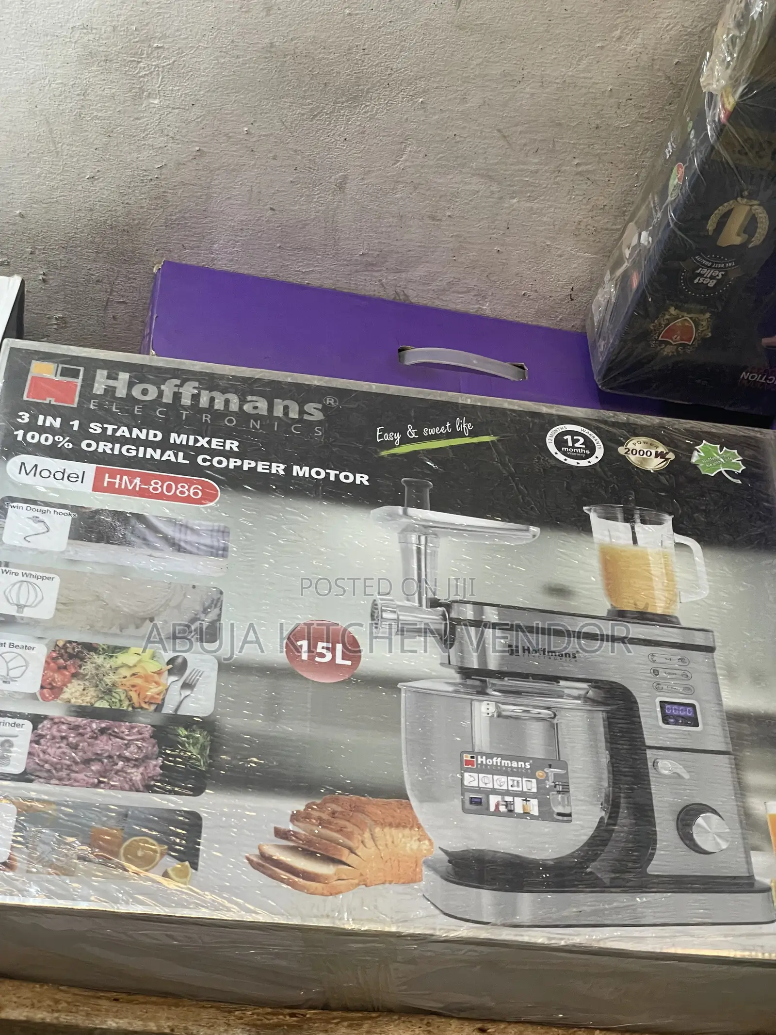 15lt Cake Mixer 3in1