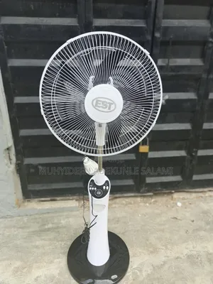 Est Rechargeable Solar Fan