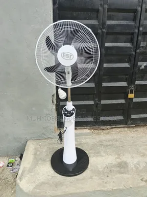 Est Rechargeable Solar Fan
