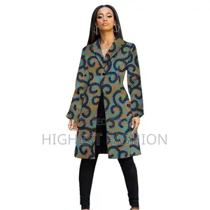 Print Long Jacket
