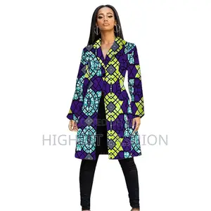 Print Long Jacket