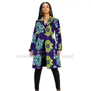 Print Long Jacket