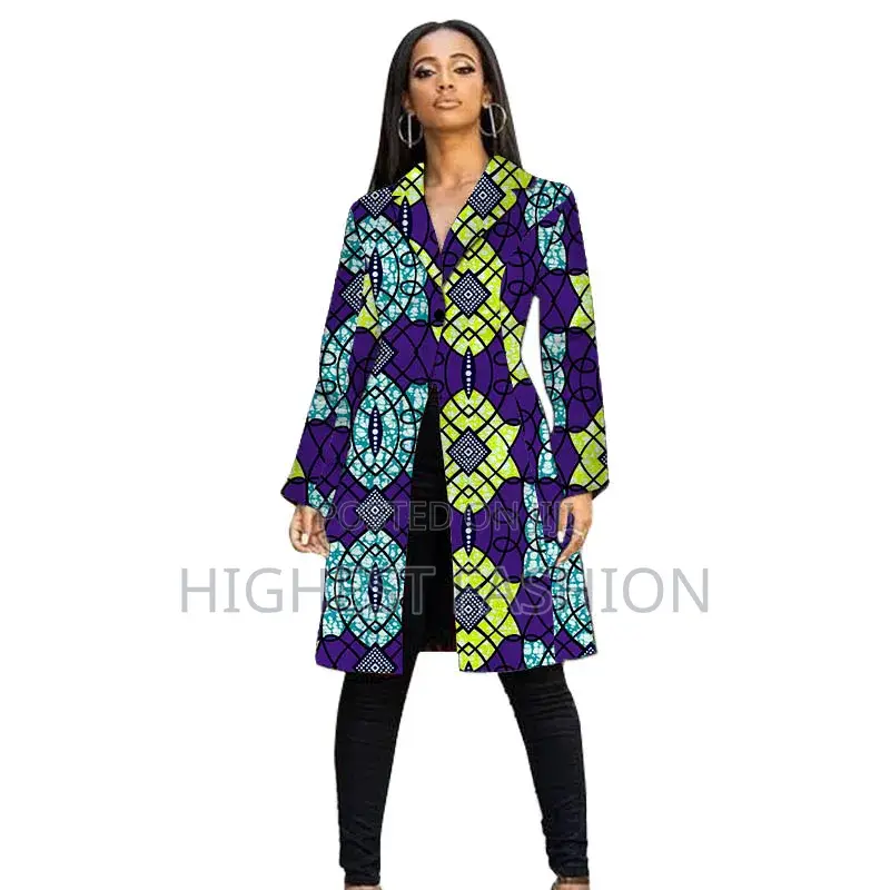 Print Long Jacket