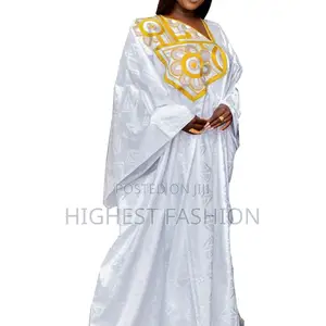 Embroidery Dashiki Floor Long Dress