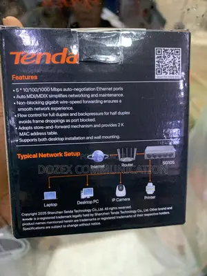 Tenda 5port Gigabit Switch