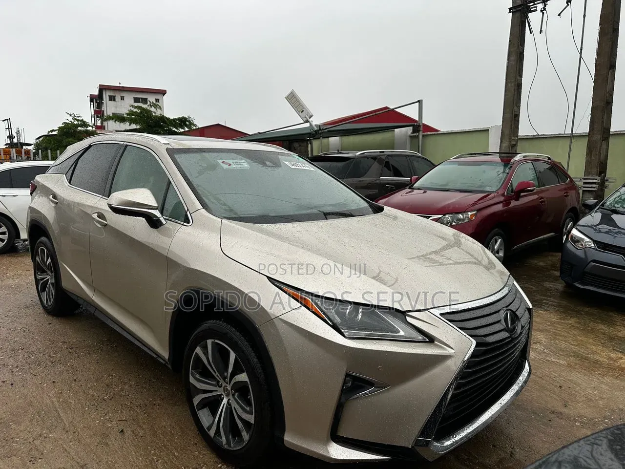 Lexus RX 2017 Gold