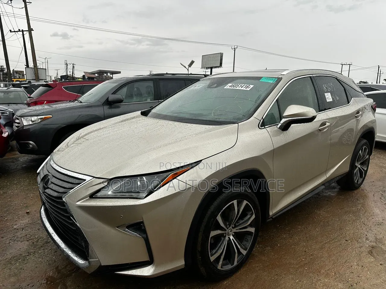 Lexus RX 2017 Gold
