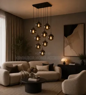 9 Glass Modern Design Pendant Light Chandelier