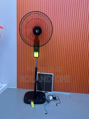 Solar-Powered Bluetooth Speaker Fan