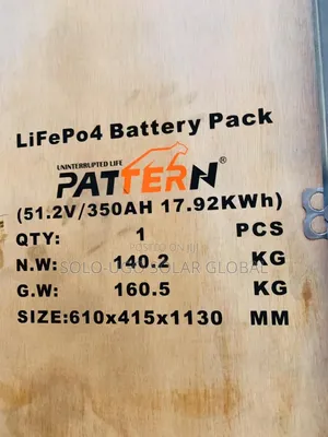 17.92kwh 48volts Pattern Lithium Ion Batteries