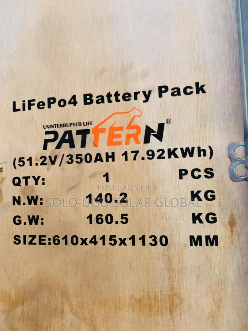 17.92kwh 48volts Pattern Lithium Ion Batteries