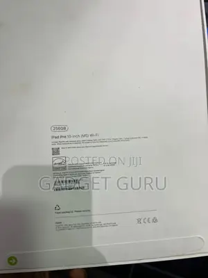 New Apple iPad Pro 256 GB Black