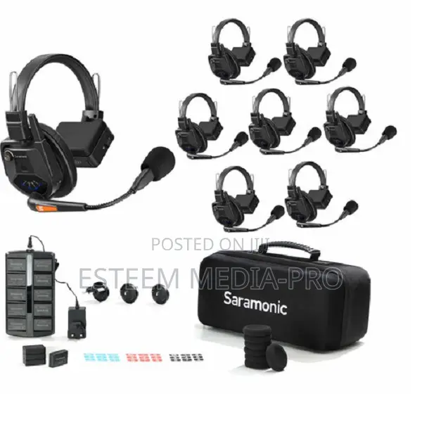 Saramonic Witalk9-7s 7-Person Full-Duplex Wireless Intercom System