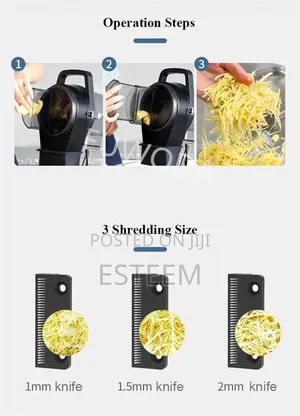 Commercial Vegetable Multifunction Cutter