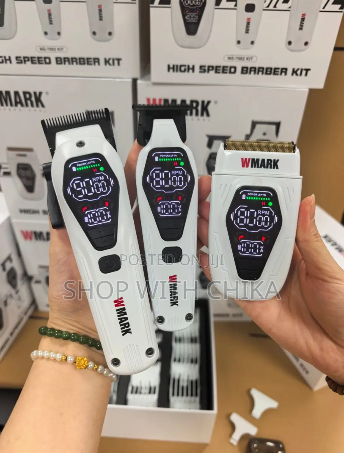 Wmark 3 in 1 High Speed Barber Kit