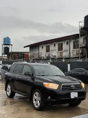 Toyota Highlander Limited 2008 Black