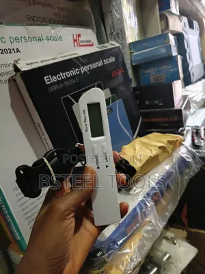 50kg Digital Luggage Scale – Portable Electronic Hanging Scale