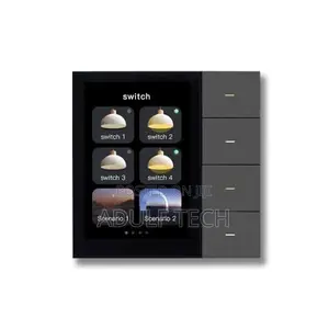 F3 Pro 4-gang Smart Touch Panel Switch – Zigbee 3.0