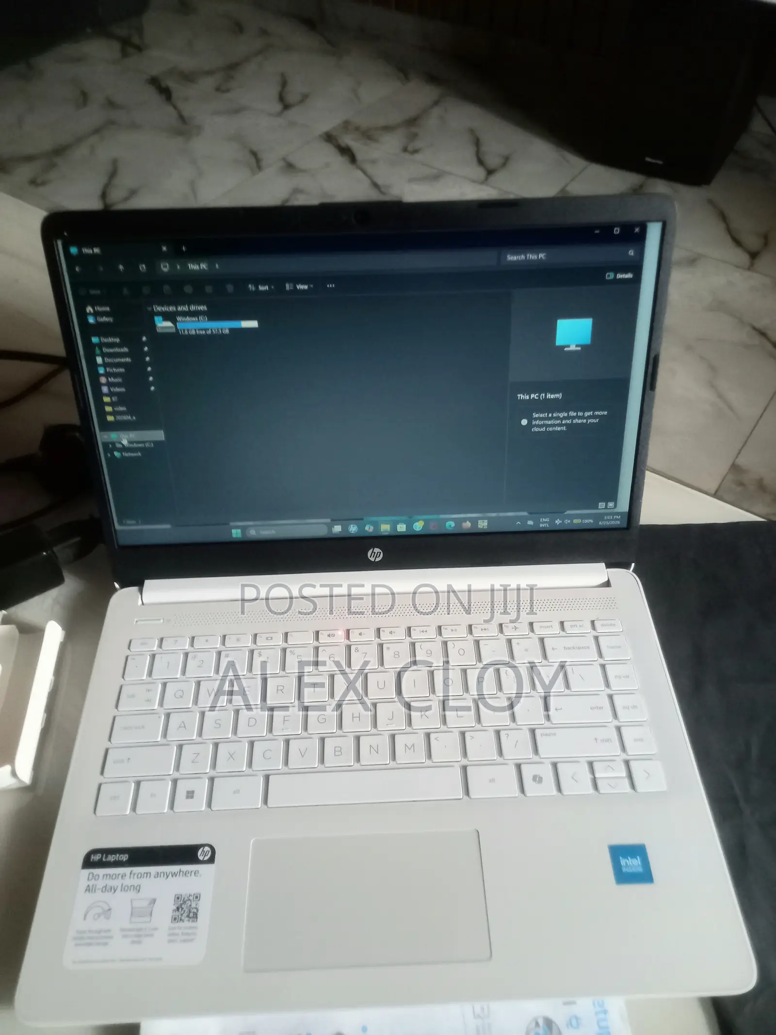 Laptop HP 14-dq2031tg 4GB Intel Celeron SSD 60GB