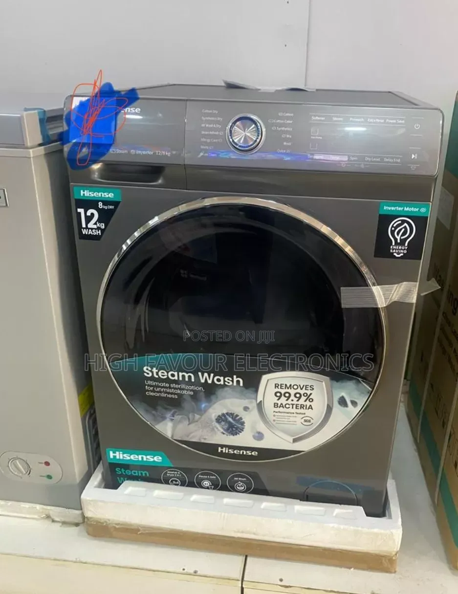 Hisense Machine 12kg Automatic Inverter