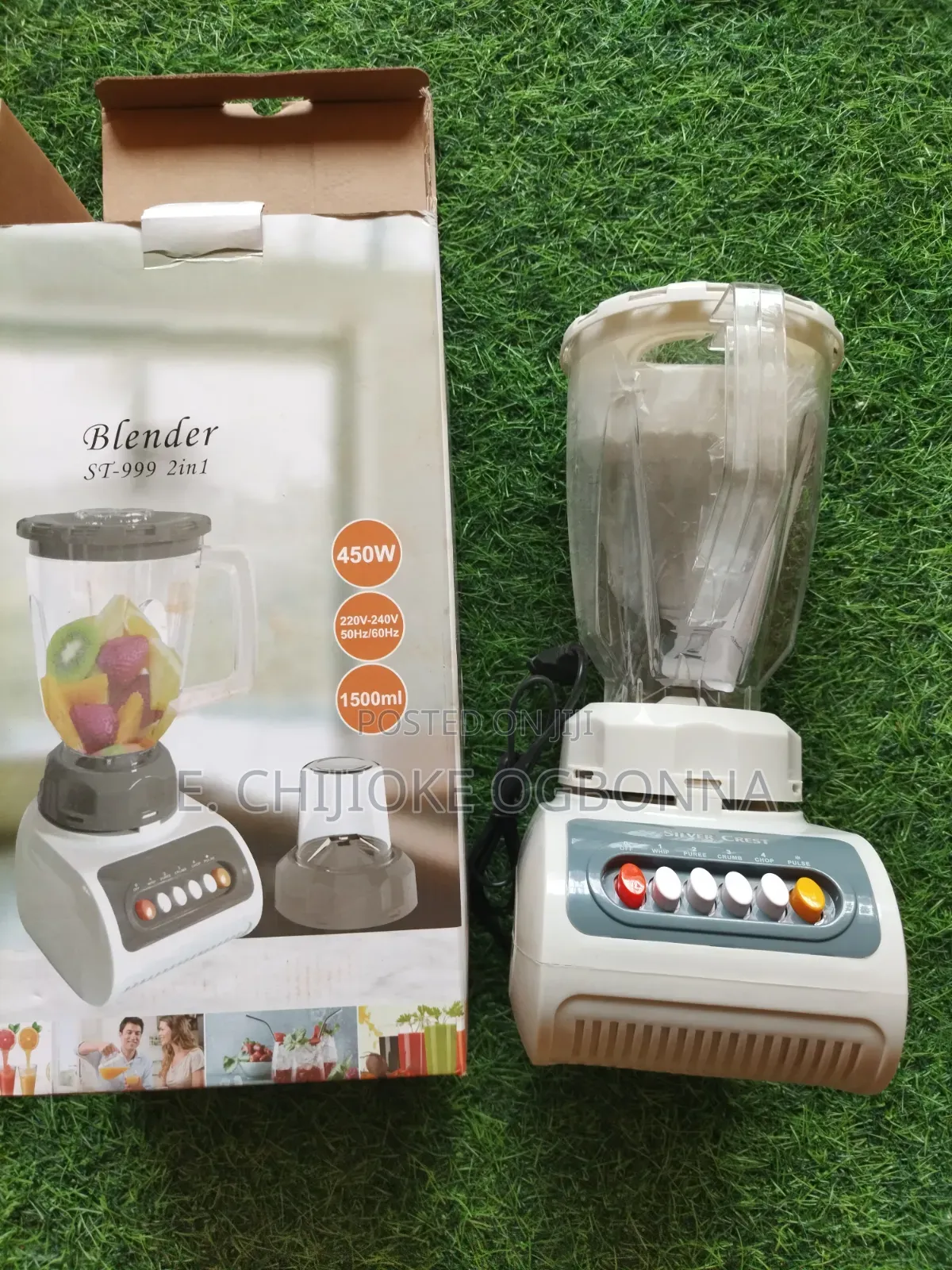 Silver Crest 2-in-1 Blender