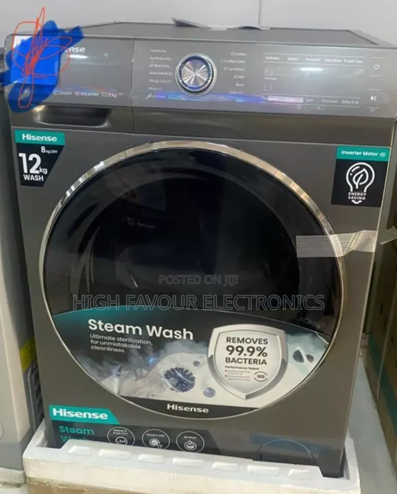 Hisense Machine 12kg Automatic Inverter