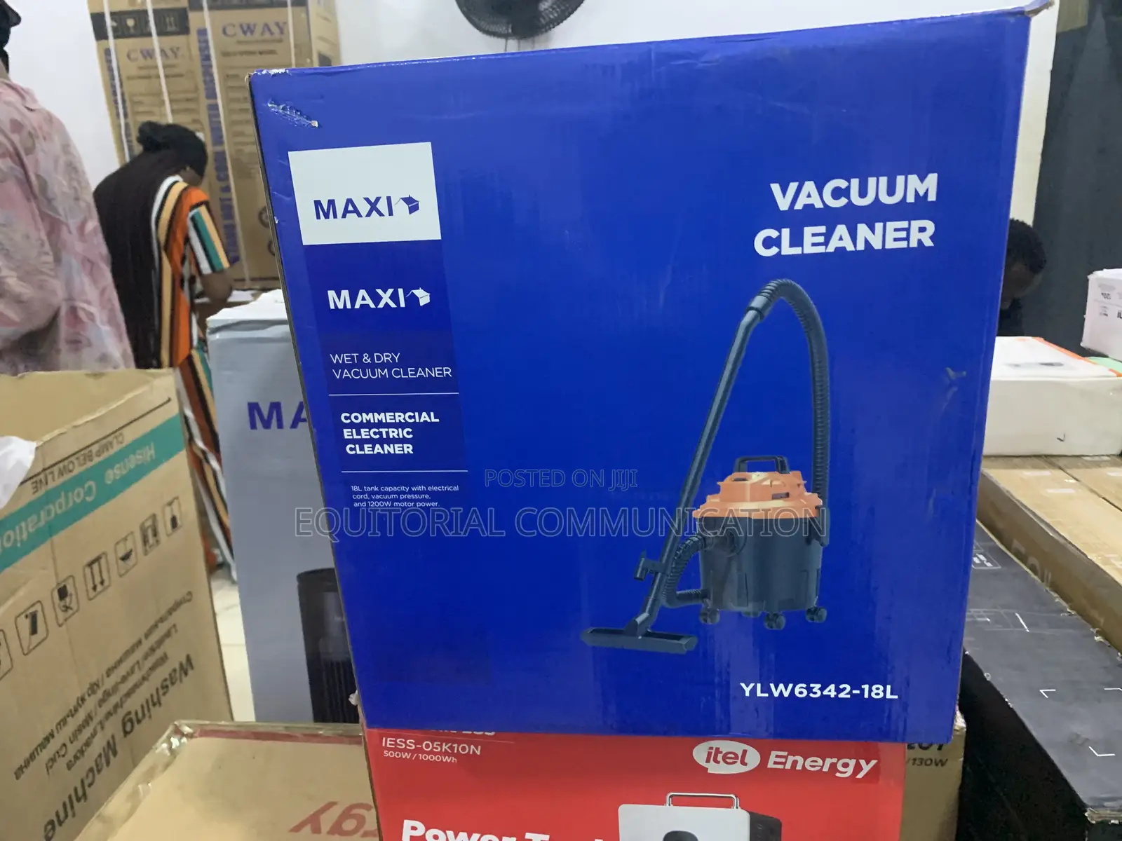 Maxi 18l Vacuum – Maximum Cleaning Performance
