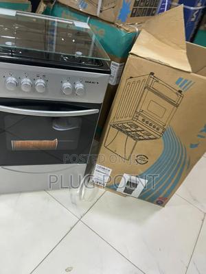 Maxi 50x50 Tabletop Gas Cooker – 4 Burners Black Grey
