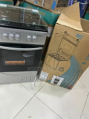 Maxi 50x50 Tabletop Gas Cooker – 4 Burners Black Grey