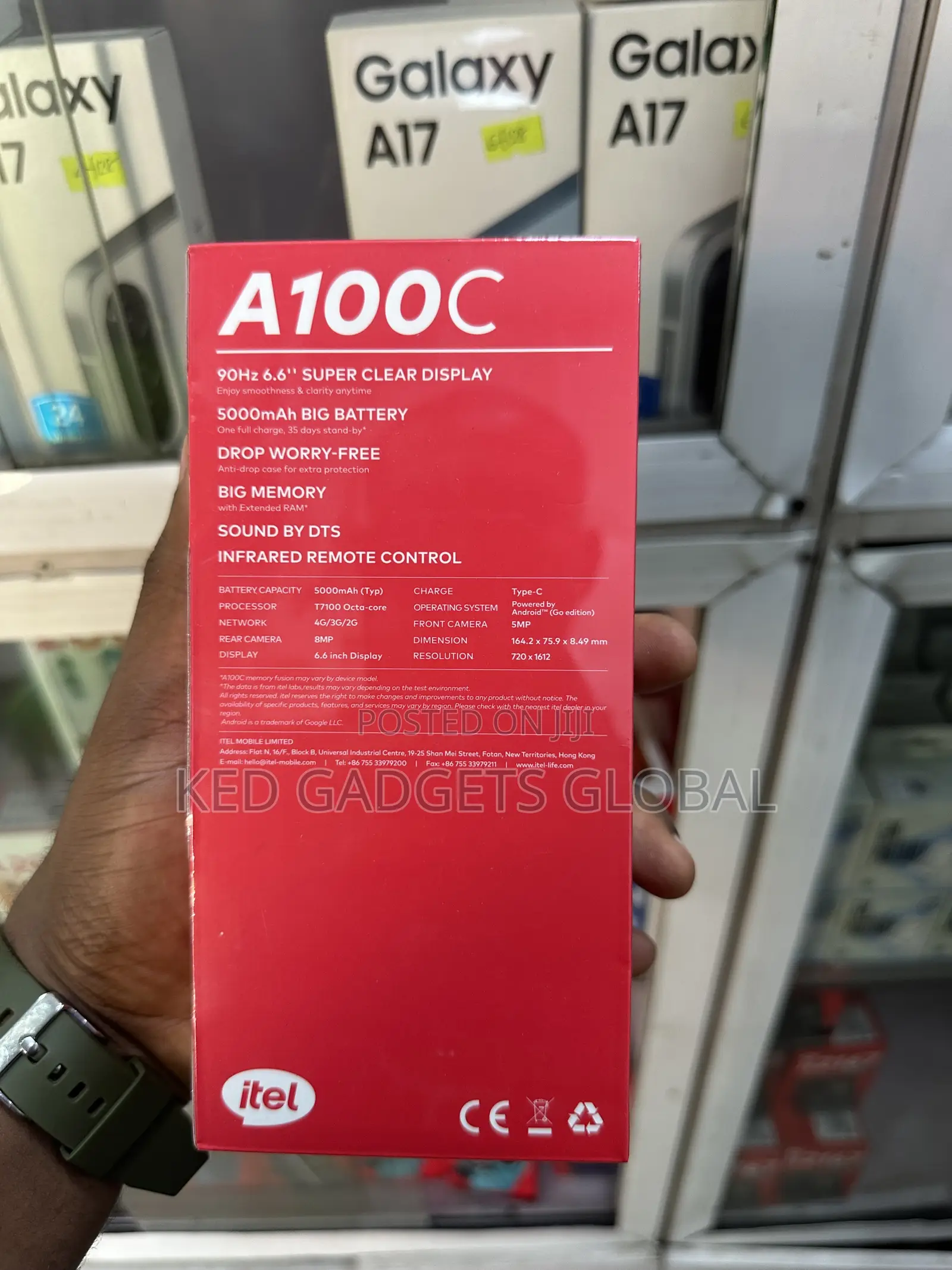New Itel A100C 64 GB