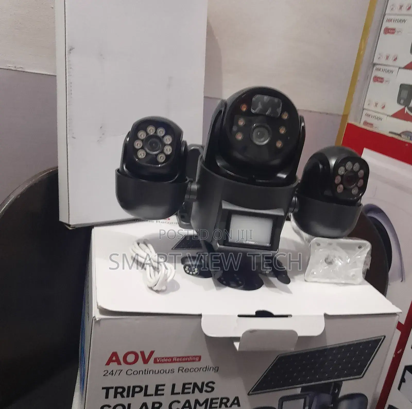 Smart Ubox 3lense CCTV Camera 4g Network