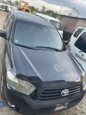 Toyota Highlander Sport 2008 Black