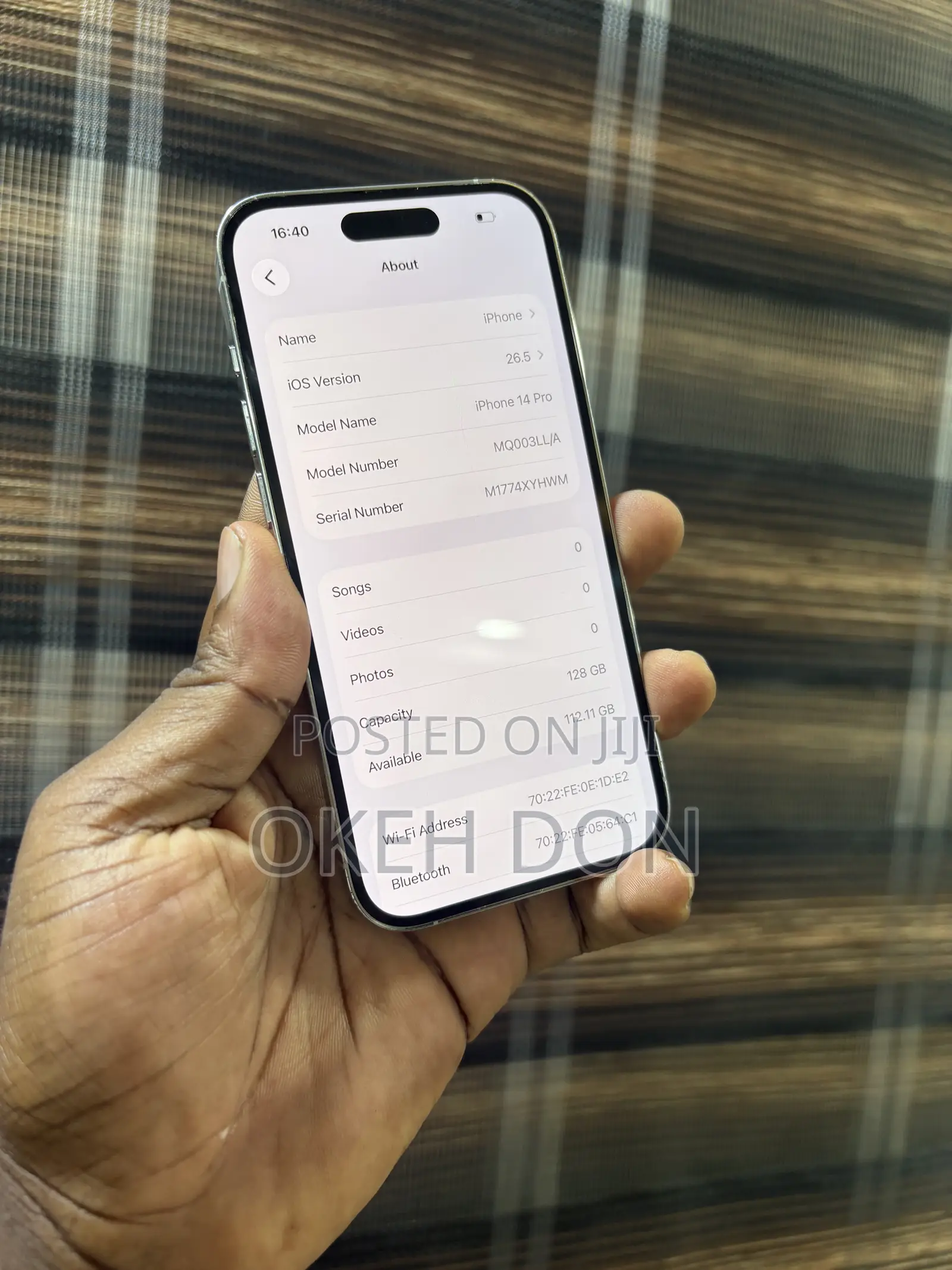 Apple iPhone 14 Pro 128 GB Silver