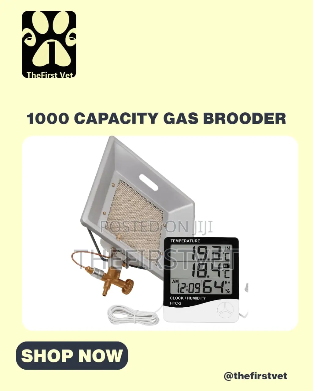 1000 Capacity Gas Brooder