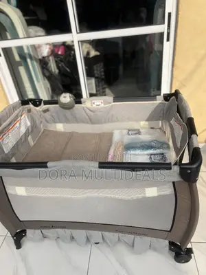 Imported Baby Cot With Free New Baby Net and Soothing Musical Mobile