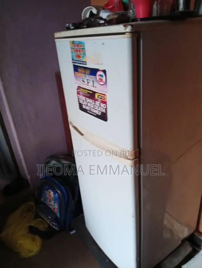 Double Door Fridge and Freezer