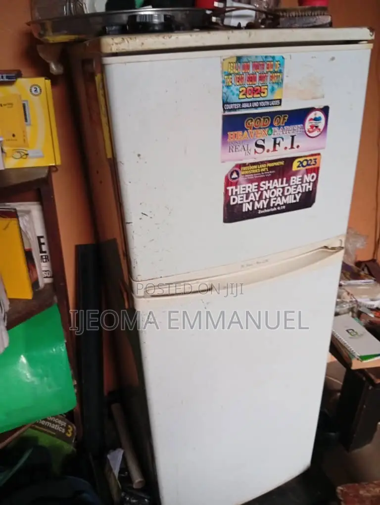 Double Door Fridge and Freezer